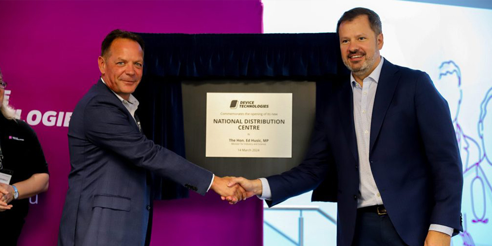 Inauguration of Device Technologies' National Distribution Centre, Highlighting Strong Investment in Australian Healthcare