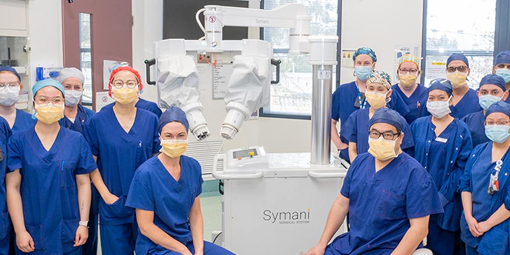 St Vincent's Revolutionises Microsurgery with First-of-a Kind Robotic Technology